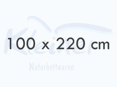 Unterbett 100 x 220 cm